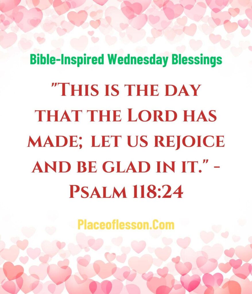 Bible-Inspired Wednesday Blessings