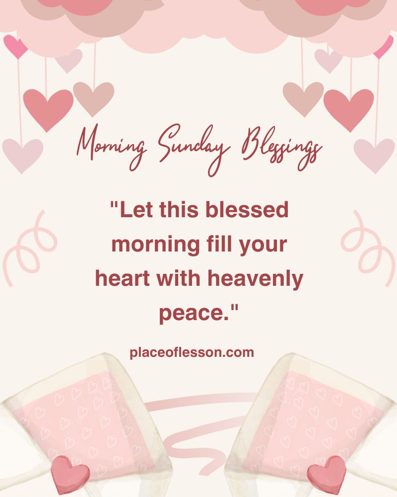 Blessed Sunday Morning Messages