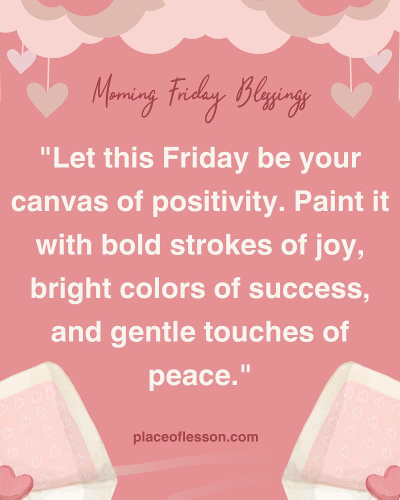 Morning Friday Blessings