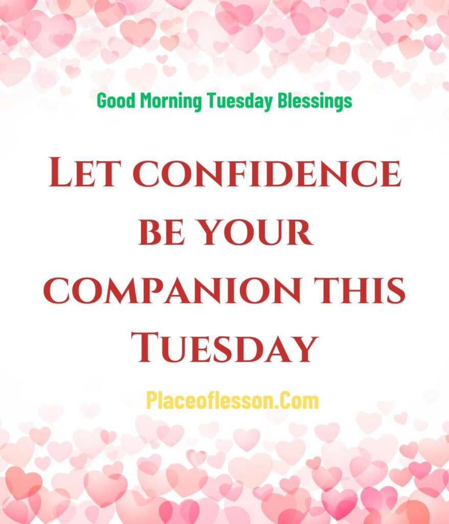 Positive Tuesday Morning Blessings