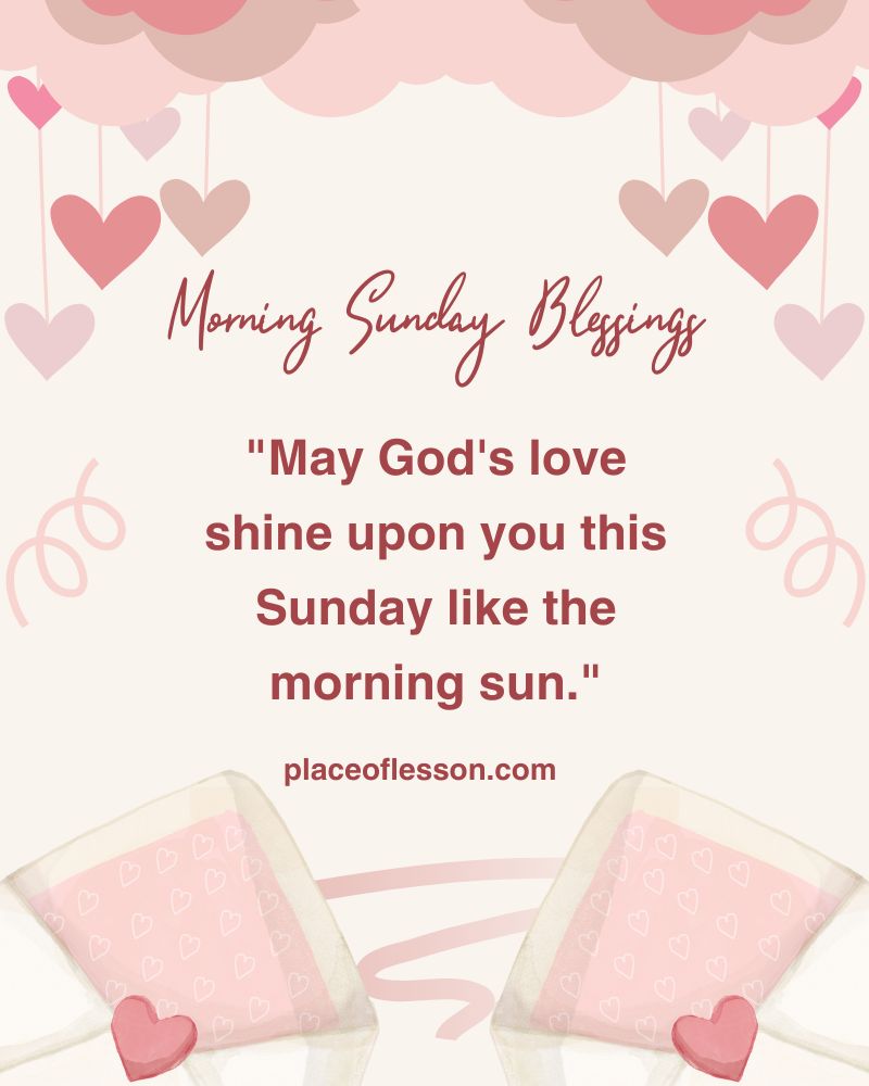 Sunday Blessings and Prayers