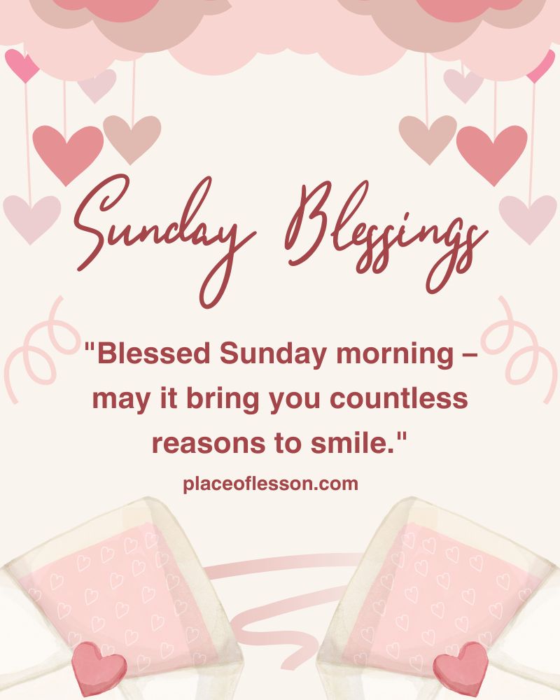 Sweet Sunday Dawn Blessings