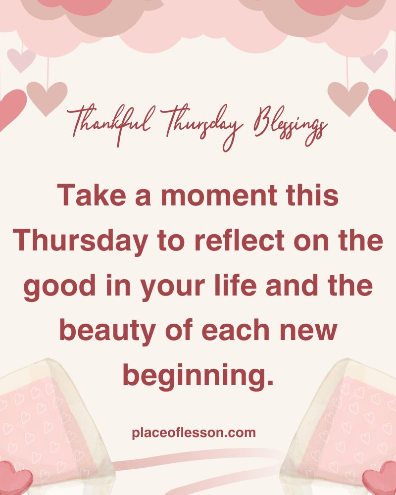 Thankful Thursday Blessings