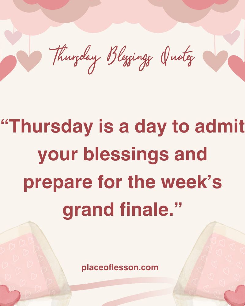 Thursday Blessings Quotes