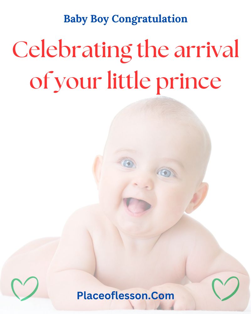 Baby Boy Congratulations Wishes for New Parents