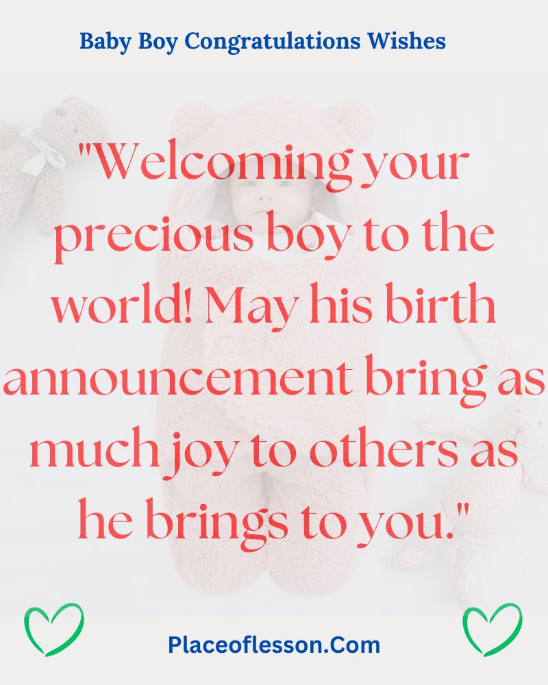 Modern Ways to Share Baby Boy Wishes