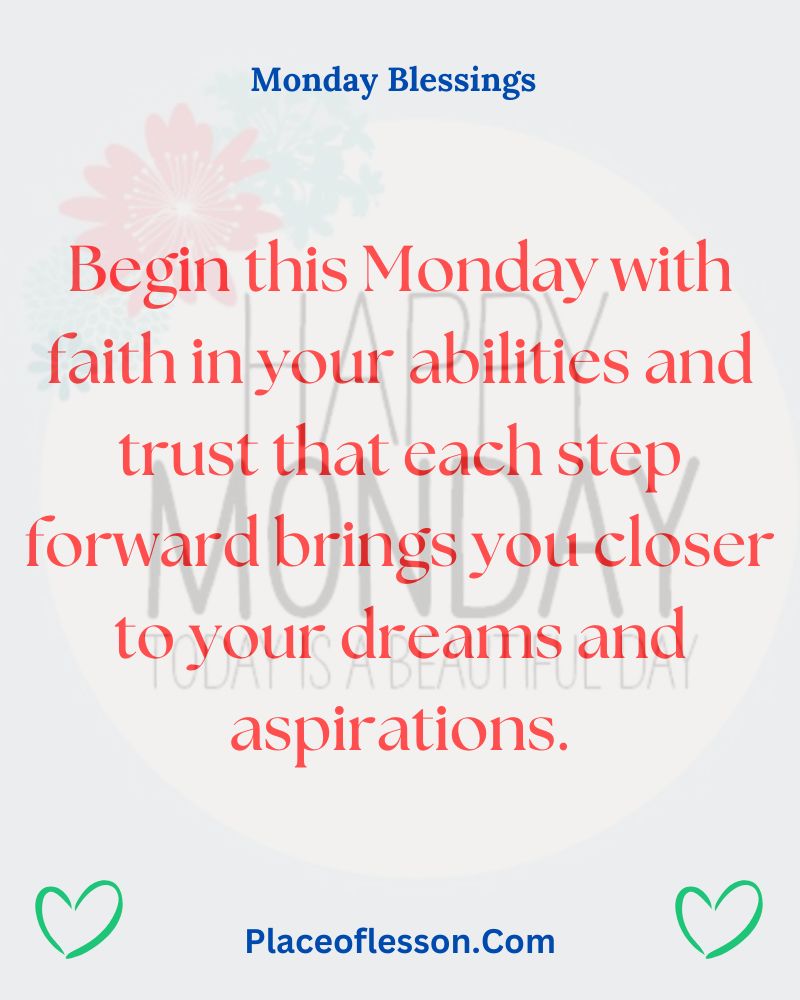 Monday Blessings Quotes