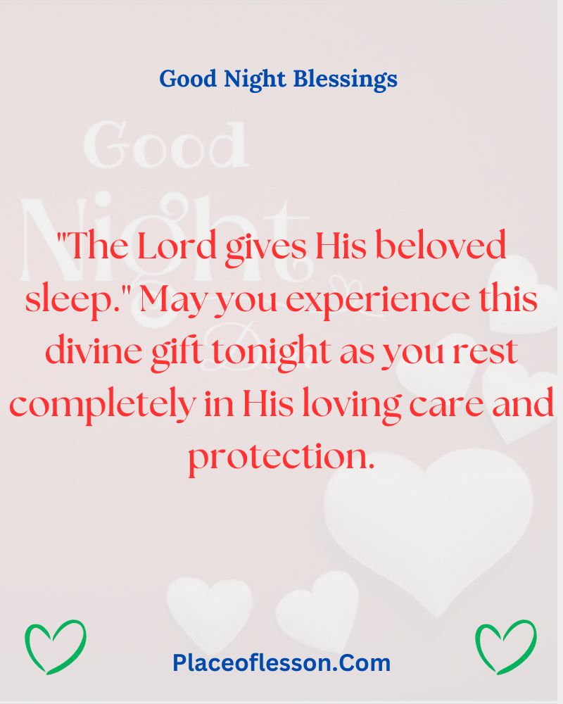 Blessed Good Night Quotes