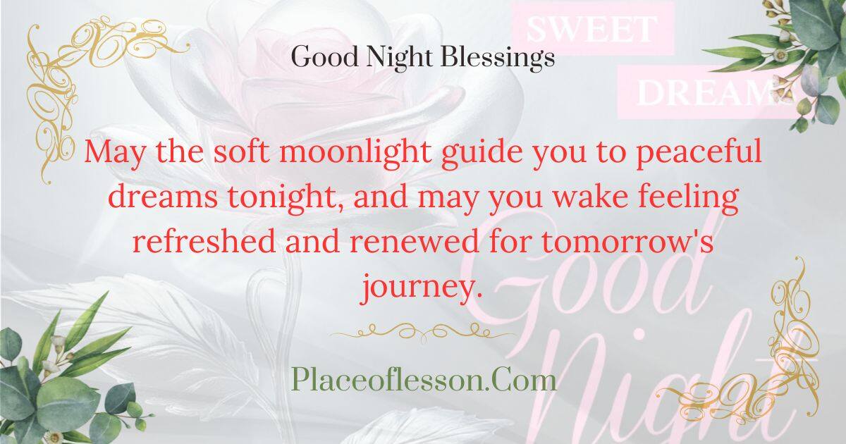 Good Night Blessings